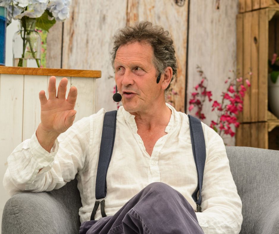 Monty Don Let's Talk Plants Stage at BBC Gardeners' World Live